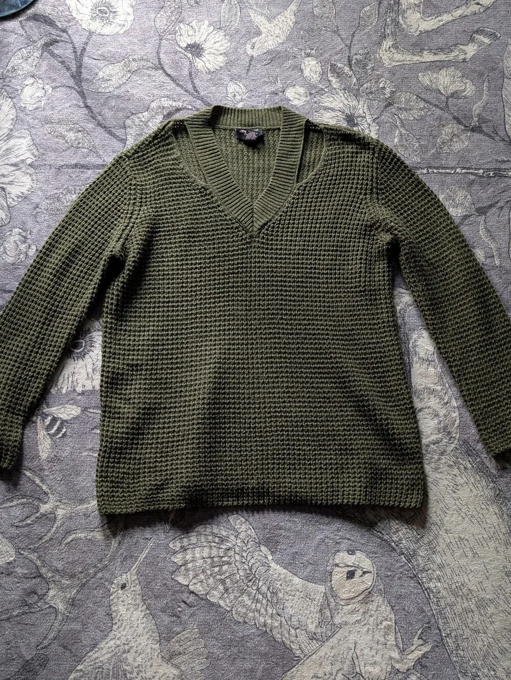 Green Knit Sweater